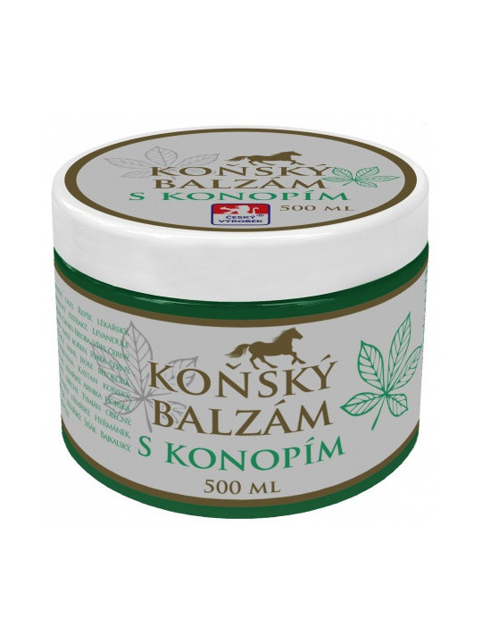 BYLINNÝ BALZÁM / S JÍROVCEM MAĎALEM / S KONOPÍM - 500 ml