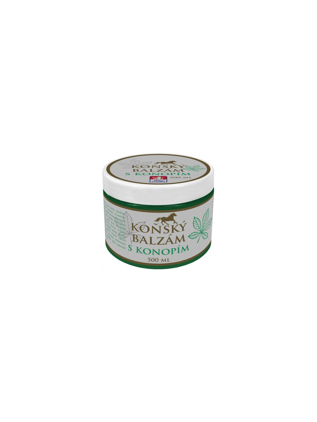 BYLINNÝ BALZÁM / S JÍROVCEM MAĎALEM / S KONOPÍM - 500 ml
