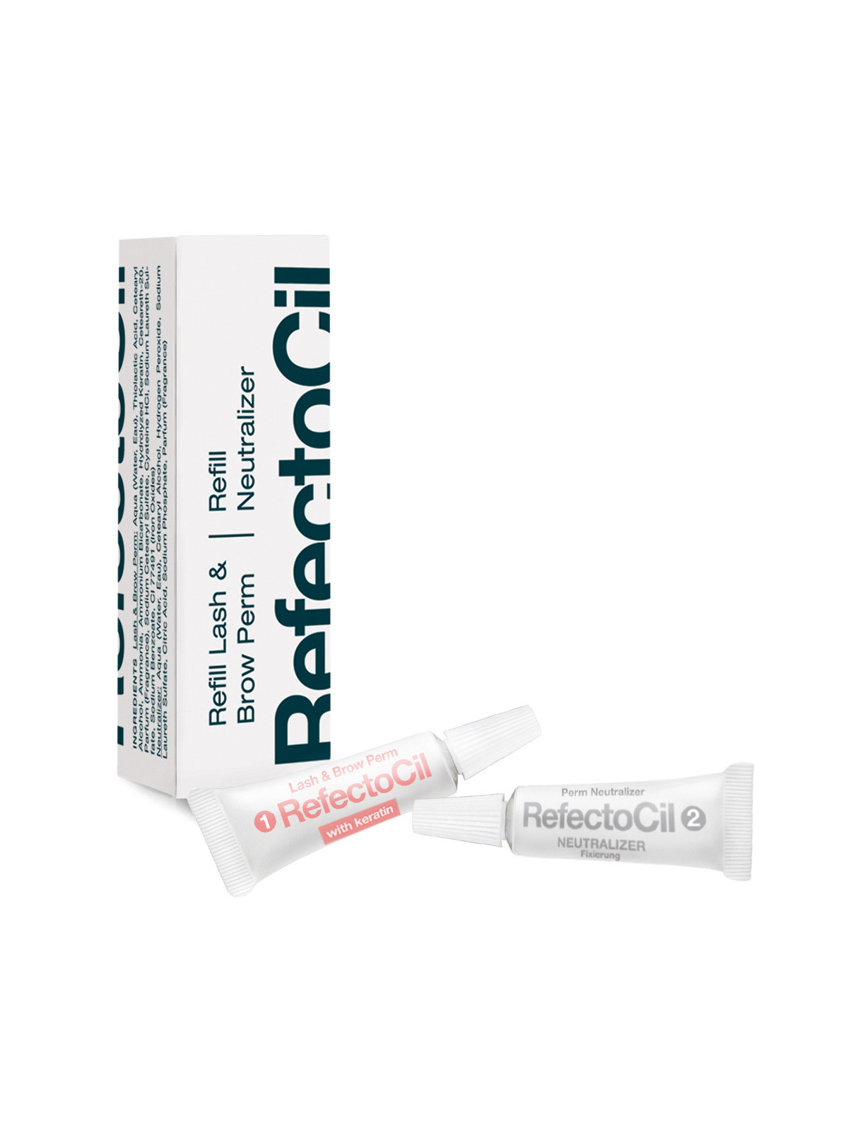 RefectoCil Eyelash Curl & Lift Trvalá / Neutralizér ROSA s keratinem