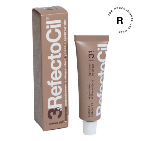RefectoCil Light Brown Nr. 3.1 barva na obočí SVĚTLE HNĚDÁ 15 ml
