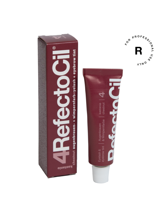 RefectoCil Chestnut Nr. 4 barva na obočí KAŠTANOVÁ 15 ml