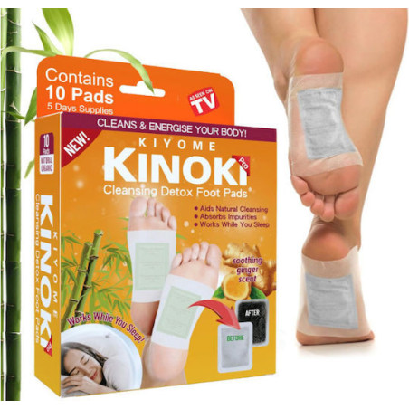 Detoxikační náplasti Kinoki 10 kusů - pelyněk