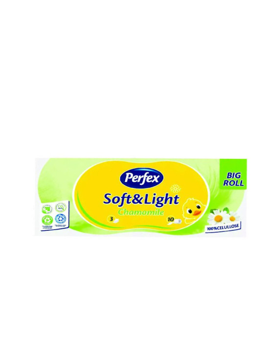 Toaletní papír perfex 3vrstv./10 rolí/14,4metrů