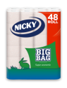 Toaletní papír NICKY Big Bag (48 rolí)
