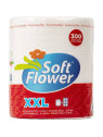 2-vrstvé kuchyňské utěrky Soft Flower XXL jumbo 300ks