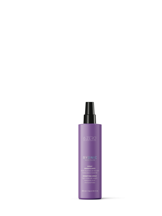 6.ZERO BYONIC zahušťující sprej na vlasy 200 ml