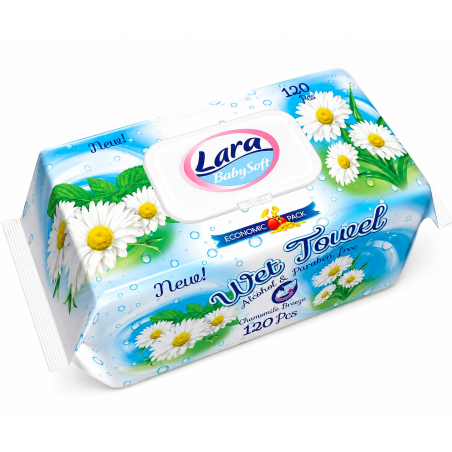 Lara Vlhké útierky Kamilkový vánok