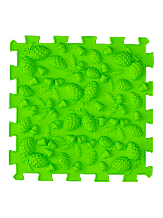 Masážní podložka Ortek Mix Puzzle | 9 dílů | různé struktury