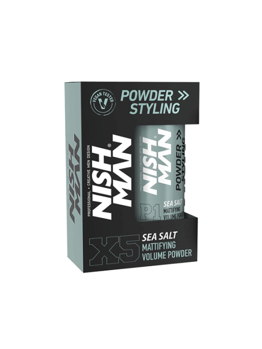 Nishman X5– pudr pro objem vlasů