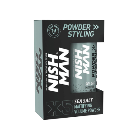 Nishman X5– pudr pro objem vlasů