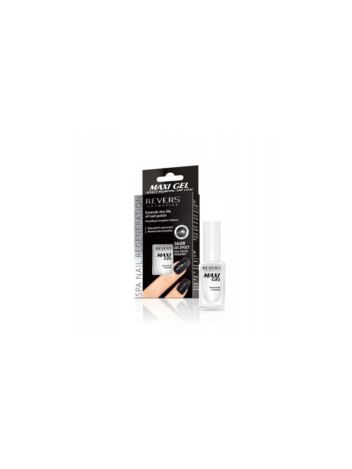 Revers Maxi Gel Effect vrchní lak s efektem gelové manikúry 10 ml