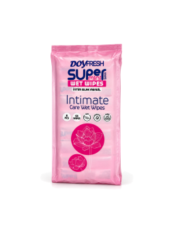 Doyfresh Super Mini Intimate Care vlhčené ubrousky pro intimní hygienu 8 × 8 ks