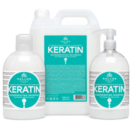 KALLOS KJMN Keratin Regenerační šampon