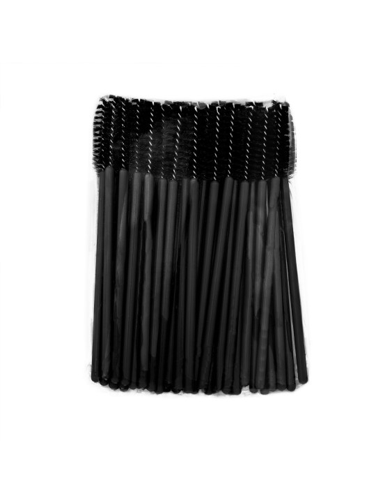 Kartáčky na řasy – růžové, 50 ks | JagaShop