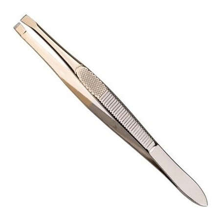 Pinzeta na obočí – stříbrná, šikmá | JagaShop