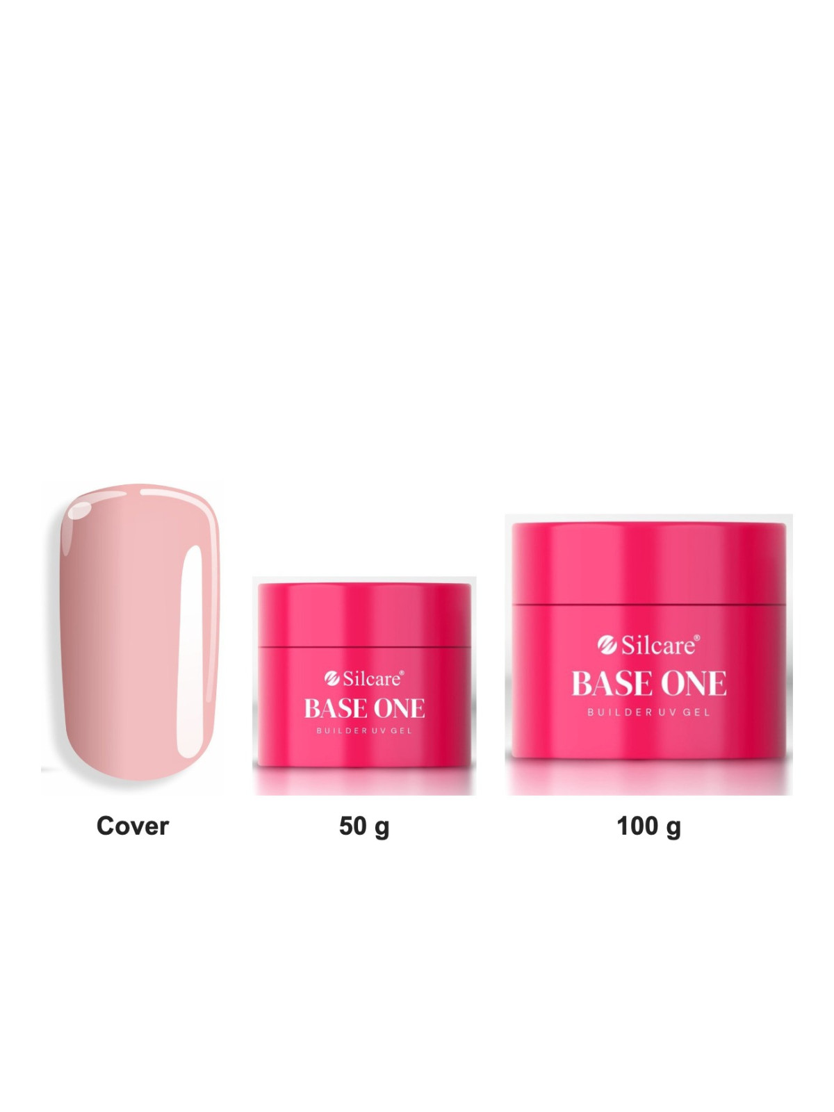Silcare Base One Cover stavební UV gel kamuflážní 50 a 100 g | JagaShop
