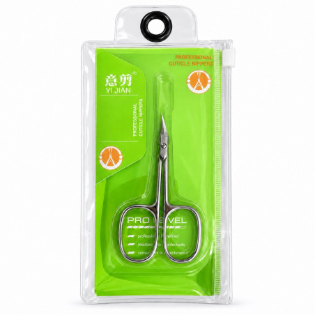 Professional cuticle scissors YI JIAN Pro Level – krátke zahnuté ostrie