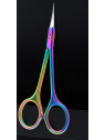 Professional cuticle scissors Personal care + – dúhová úprava, zahnuté ostrie