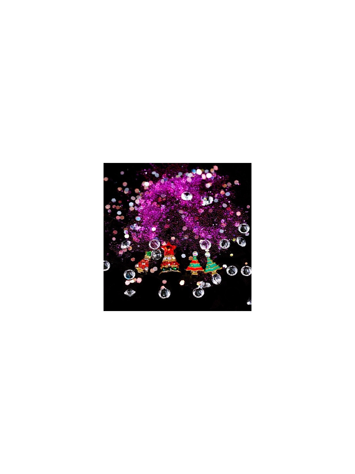 Ozdoby na nechty- confetti