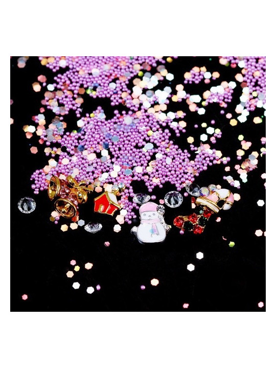 Ozdoby na nechty- confetti