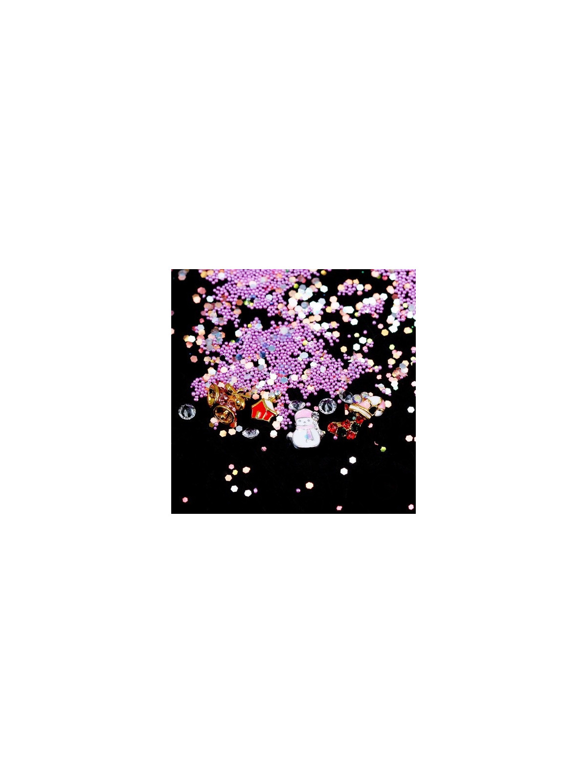 Ozdoby na nechty- confetti