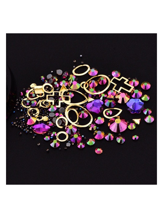 Ozdoby na nechty- confetti